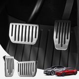 YZ Voor Tesla Model 3 Y/YL Highland Juniper 2019-2026 Voetpedalen Snap-fit Installatie Aluminium Gas Brandstof Rem Gaspedaal Afdekking