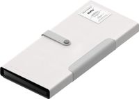 Nuphy NuFolio V3 2-in-1 hoes en standaard voor toetsenbord Air75 V2, beschermhoes, glanzend grijs