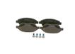 Bosch 0986494038 Jeu de 4 plaquettes de frein à disque d'origine