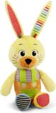 Clementoni Knuffel Konijn Benny the Bunny - Pluche - Meerkleurig - Vanaf 0 maanden