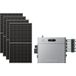 Zendure Solarflow 2400 Pro - Batterie Solaire 2400w Ac, Pv 4800w, 2.4-16.8kwh, Plug & Play, Ip65, Avec 500wx4 Panneau Bifacial