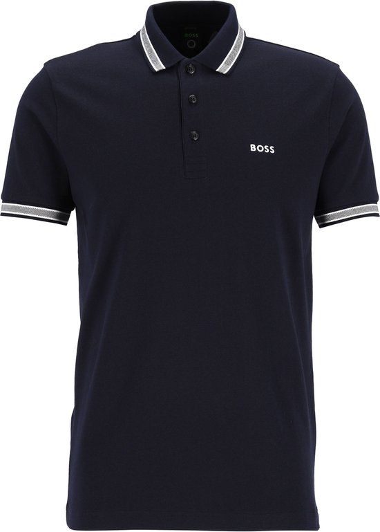 BOSS Paddy Polo - Navy - Men's - Size M - Regular Fit