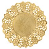 Garcia de Pou Ronde Doilies, 12 cm, Goud
