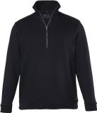 JP 1880 - Heren - Sweat-troyer ritskraag tot 8XL - Zwart - Maat L
