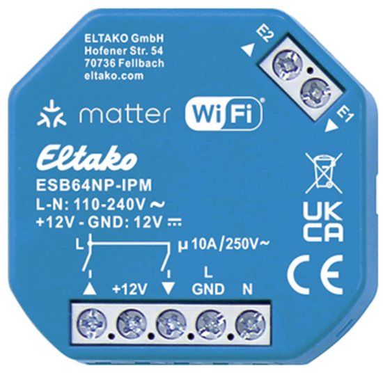 Eltako ESB64NP-IPM Actor Klem Schakelvermogen (max.) 2000 W