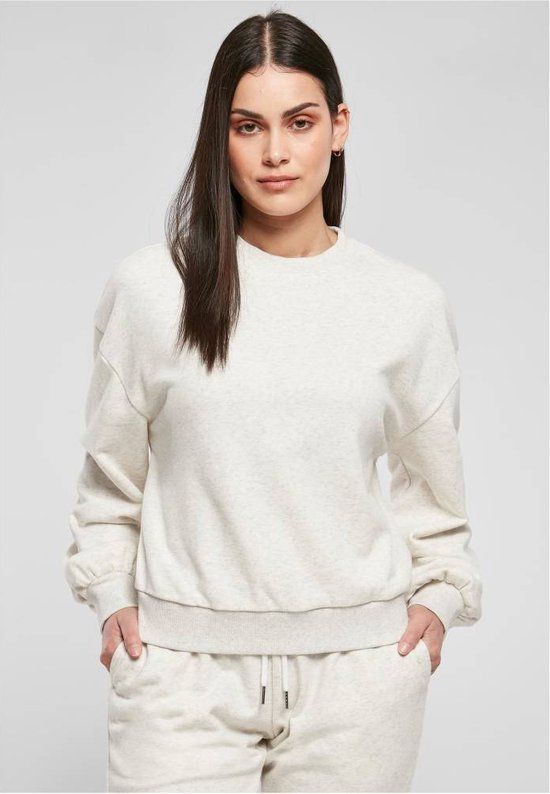 Urban Classics Oversized Color Melange Crewneck Sweater - Grijs - 3XL