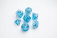GameGenic Glow Series Dice Set - Icy Crumbs (7 stuks)