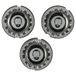 vhbw 3x Têtes de rasoir de remplacement compatibles avec Philips PT729, PT737, PT726, PT728, PT739 Rasoir électrique, Argent