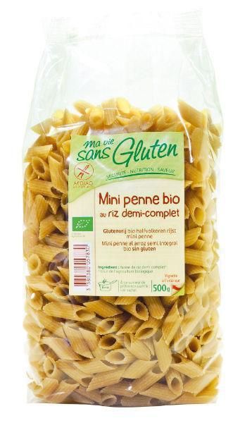 Ma Vie Sans Penne Mini Halfvolkoren Bio - Glutenvrij 500g