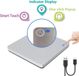 DrPhone DW9 Lecteur externe 3D Blu-Ray CD/DVD - USB 3.0 et Type-C - Slot-in