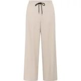 Kaffe KAserena baggy broek met krijtstreep beige