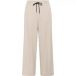 Kaffe KAserena baggy broek met krijtstreep beige
