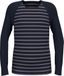 Odlo Odlo Thermounterwäsche Kinder Active Warm Stripes I Sportunterwäsche Mädchen Jungen I Langarm Thermoshirt uniseks-kind Shirt