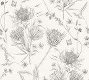 Living Walls VLINDERS EN BLOEMEN BEHANG | Botanisch & Dieren - Wit Zwart