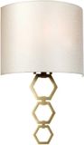 Elstead Lighting Wandlamp Clark E27 Aged Brass