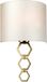 Elstead Lighting Wandlamp Clark E27 Aged Brass