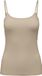 JDY JDYAVA SINGLET JRS NOOS Dames Tops XS Katoen Elastaan Humus