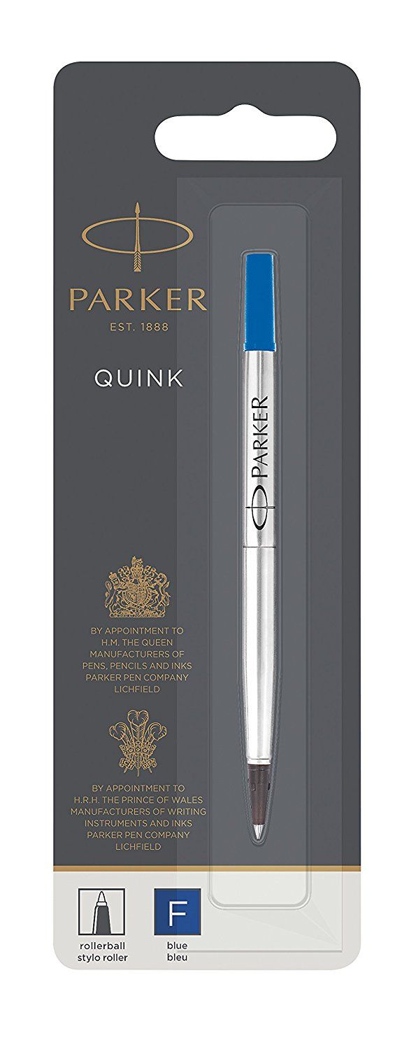 Parker 1950322 - Penvulling - Blauw, Zilver