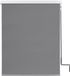 Bolt Edge Rolgordijn - Gris foncé - 140x140cm - Occultant - Polyester