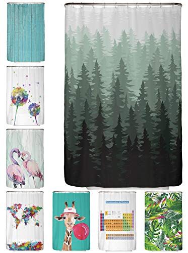 arteneur Arteneur® - anti-schimmel douchegordijn 120x200 - Sparrenbos