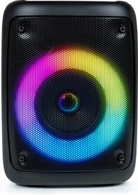 BigBen Party Bluetooth speaker met lichteffecten - Klein zwart