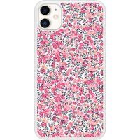 Apple iPhone 11 Liberty wiltshire rose verstevigd hoesje met sublimatie bedrukking