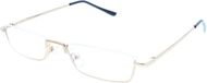 MPG Leesbril MB047 Rechthoekig Semi-randloos Goud +3.50
