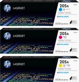 HP 205A - Originele LaserJet Tonercartridges - Cyaan/Magenta/Geel - 3 Pack