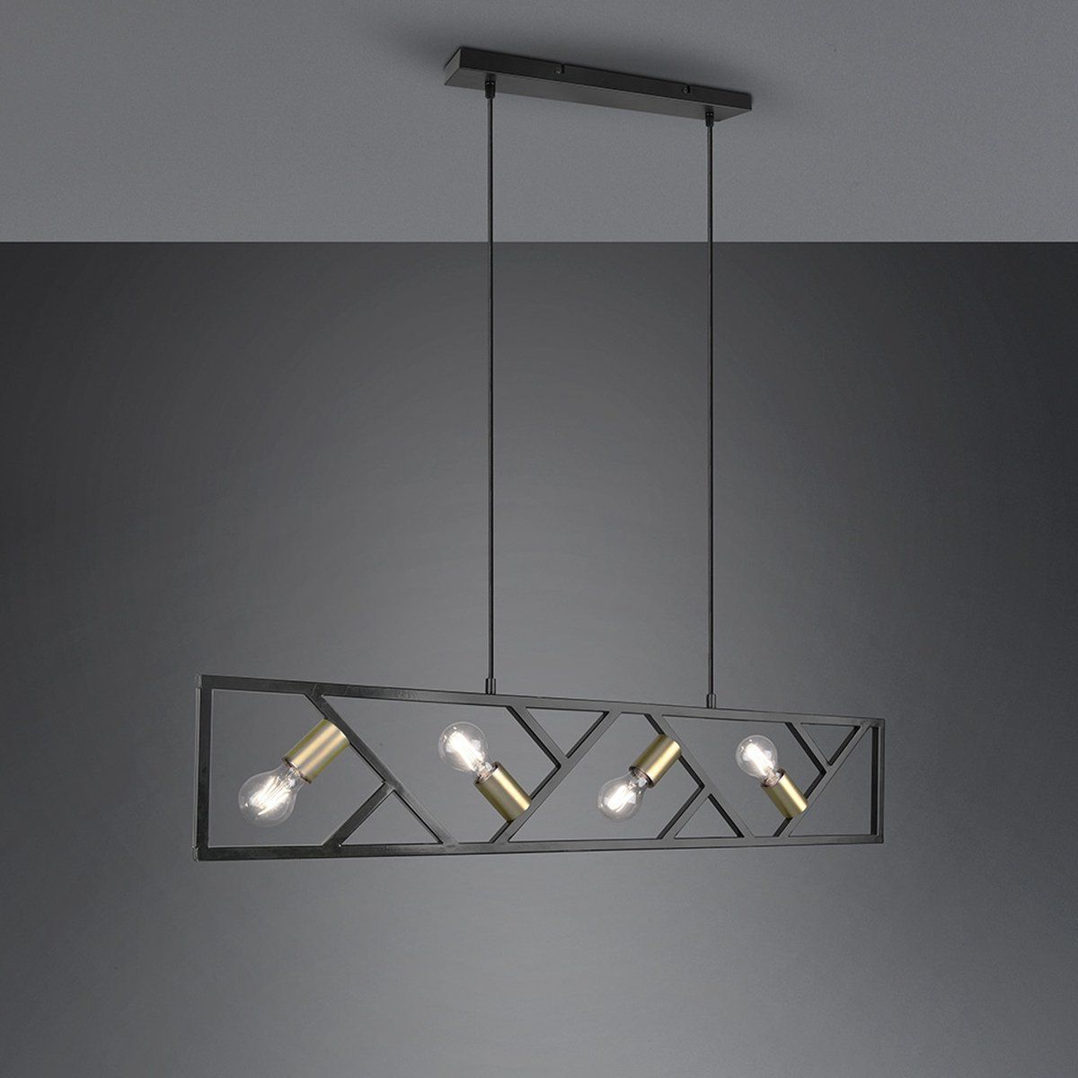 Shadora Hanglamp Yasuo Zwart Mat