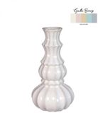 Merkloos Ideas 4 Seasons Vaas Delphi Ø9xH16,9cm crème zand