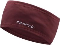 Craft Core Essence Thermal 2 Hoofdband Unisex Donkerrood S/M Polyester Herfst/Winter 2026