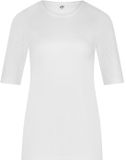 Ten Cate Thermo T-shirt Snow White Rib Dames Maat S