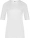 Ten Cate Thermo T-shirt Snow White Rib Dames Maat S