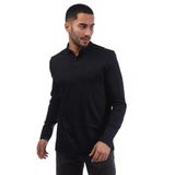 Hugo Boss polo lange mouw donkerblauw