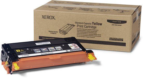 Xerox 113R00721 - Toner Cartridge / Geel / Standaard Capaciteit