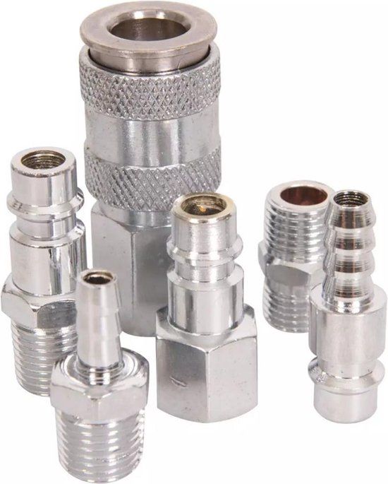 FERM ATA1025 Luchtaccessoireset - 6 delig