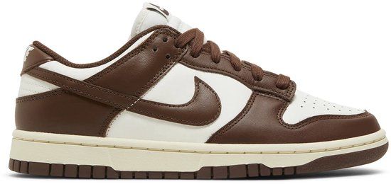 Nike W Dunk Low basketbalschoenen, uniseks, voor volwassenen, Caco zeil wow kokosmelk, 38.5 EU