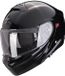 Scorpion Exo-930 Evo Solid Black Glossy Systeemhelm Maat S
