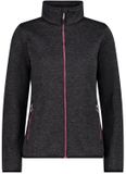 CMP Damesfleece XS Zwart Polyester Herfst/Winter 2025
