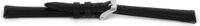 Wow Universeel I146 Leder Zwart 24mm Horlogeband