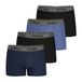 Athena Sport Lh31 boxershorts voor heren, 4 stuks, blauw/zwart/blauw China/Zwart, L
