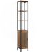Vicco Badkamerkast Linara, Eiken/Zwart, 30 x 180 cm