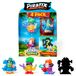 PIRATIX ADVENTURE WORLD Crazy Jungle-serie, 4-pack