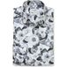 OLYMP Level Five Body Fit Overhemd argenté, Fleurs