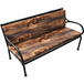 Bertoni Coussins d'assise imperméables pour banc de jardin 120 x 80 cm