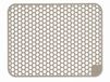 Tapis d'évier Cascade - Silicone - Taupe - 36 x 46 cm - Rectangulaire