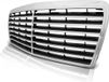 Viking Choice AP Onderdelen B.V. Grill - MERCEDES W124 E-Klasse 05 93-06 95 - AVANTGARDE Zilver