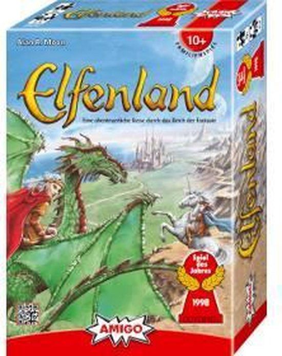 Distributie artikelen Elfenland MLV - Bordspel met reiskaarten - Spel voor de hele familie
