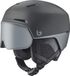 Bollé Casque de ski X-Fusion avec visière | Black Steel Matte | Photochromic Silver Cat. 1-3 | Taille : 59 - 62 cm