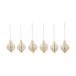 Broste Copenhagen Spira suspension de Noël blanc cassé